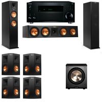 Klipsch RP-250F Tower Speakers-PL-200-7.1-Onkyo TX-RZ810
