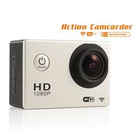 Generic new WIFI Sports Action Camera 1.5" TFT 12.0 MP 2/3 CMOS Helmet Camera 1080P Full HD Waterproof/ShockproofOutdoor Sports Digital Video Camera -Silver