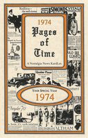 1974 Pages of Time Kardlet (PT1974) 45th Gift