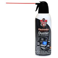 Dust-Off Disposable Compressed Gas Duster, 10 oz Cans, 4 Pack