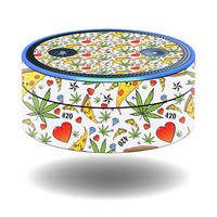 MightySkins Skin Compatible with Amazon Echo Dot - Munchies | Protective, Durable, and Unique Vinyl Decal Wrap Cover | Easy to Apply, Remove, and Change Styles | Made in The USA