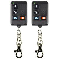 qualitykeylessplus Two Replacement Clone Remote Keyless Entry Key Fob for Cadillac FCC ID ABO0702T