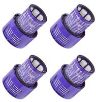 Nispira Vacuum Filter Compatible with Dyson Cyclone V10. Compare to Part # 969082-01, 4 Units