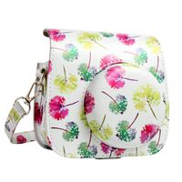 QUEEN3C Ginkgo Biloba Mini 9 Camera Case Bag with Adjustable Strap for Fujifilm Instax Mini 9 Mini 8 Mini 8+ Instant Camera. (Ginkgo Biloba)