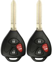 KeylessOption Keyless Remote Fob Ignition Key For GQ4-29T (Pack of 2)