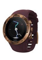 Suunto 5 Multisport GPS Watch with Wrist-Based Heart Rate Sensor Burgundy/Copper