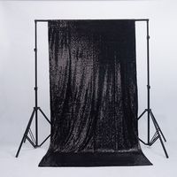 Zdada Black 8ftx10ft Wedding Party Photography Backdrop Seamless Not Through