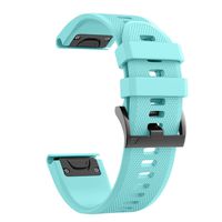 ANCOOL Compatible with Fenix 5 Band Easy Fit 22mm Width Soft Silicone Watch Strap Replacement for Fenix 5/Fenix 5 Plus/Forerunner 935/Approach S60/Quatix 5 - Mint
