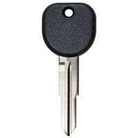 QualityKeylessPlus Replacement Transponder Chip Key B114 Circle Plus for GM Vehicles with FREE KEYTAG