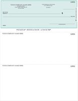 CheckSimple Laser Business Checks, Compatible with QuickBooks/Quicken - Top Format, Lined (100 Qty) - Custom
