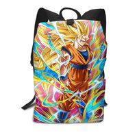 Goku Sayajin Casual Backpack Daypack Laptop Bag School Bag BookBag
