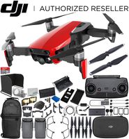 DJI Mavic Air Drone Quadcopter (Flame Red) 2-Battery Ultimate Bundle