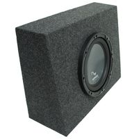 Universal Regular Standard Cab Truck Harmony R104 Single 10" Sub Box Enclosure