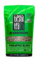 Tiesta Tea | Pineapple Blues, Loose Leaf Blueberry Pineapple Green Tea | All Natural, Medium Caffeine, Antioxidants, Boost Metabolism | Hot or Iced | 16oz Bulk Bag - 200 Cups | Fruity Green Tea
