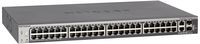 NETGEAR 52-Port Gigabit/10G Stackable Smart Managed Pro Switch (GS752TX) - with 2 x 10G Copper and 2 x 10G SFP+, Desktop/Rackmount, and ProSAFE Limited Lifetime Protection