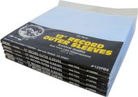 (250) 12" Record Outer Sleeves - Extra Heavy Duty 4 Mil Thick - Polypropylene - 12-3/4" x 12-1/2" - Archival Quality