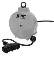 Performance Tool W2275 18 GA 20' 18GA Retractable Cord Reel with Spring Loaded Auto-Rewind