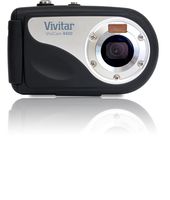 Vivitar 8400BK ViviCam 8 MP Compact System Camera with 2.4-Inch LCD Body Only (Black)