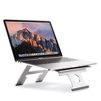 Laptop Stand, Foldable Multi-Functional Aluminum Ergonomic Portable Laptop Riser, Adjustable Stand Holder for Laptop MacBook Pro/Air, HP, Dell, Lenovo, Samsung, Acer, Huawei MateBook