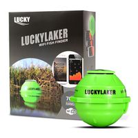 Lucky Smart Fish Finder - Portable Wi-Fi Fish Finder for Recreational Fishing from Dock, Shore or Bank