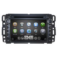 hizpo Car Stereo DVD Player for GMC Chevy Silverado 1500 2012 GMC Sierra 2011 2010 7 inch Quad Core Double Din in Dash Touchscreen FM/AM Radio Receiver Navigation Bluetooth...