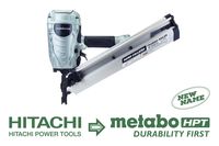 Metabo HPT NR90ADS1 Pneumatic Framing Nailer, 2" up to 3-1/2" Paper Collated Nails .113 - .148, Tool-less Depth Adjustment, 30 Degree Magazine, Selective Actuation Switch, 5-Year Warranty