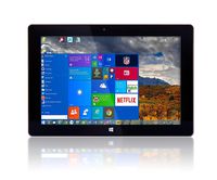 10" Fusion5 Ultra Slim Windows Tablet PC- (2GB RAM, 64GB Storage, Full Size USB 3.0, Intel Quad-core, Dual Cameras, HDMI, Bluetooth, Windows 10 Home Tablet Computer)
