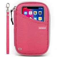 Travel Wallet RFID Blocking Document Organizer Bag, Family Passport Holder