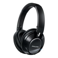 Philips SHB9850NC/27 Wireless Noise Canceling Headphones, Black