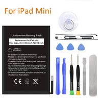 Ogodeal Replacement Internal Battery Kit for iPad Mini 1 (1st Generation iPad Mini) Fixes for Apple A1432, A1445, A1454, Apple iPad Mini, iPad Mini WiFi with Full Set Installation Tools and Adhesive