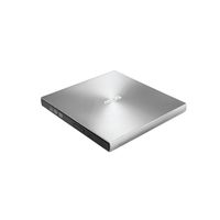ASUS  ZenDrive Silver 13mm External 8X DVD/ Burner Drive +/-RW with M-Disc Support, Compatible with both Mac & Windows and Nero BackItUp for Android devices (USB 2.0 & Type-C cables included)