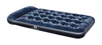 Outbound Twin Air Mattress with Built-in Pillow & Foot Pump | Portable Airbed Blow Up Mattress for Camping | Includes Repair Patch, Twin