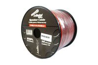 Audiopipe 14 Gauge 250 Feet Speaker Wire Red Black 2 Conductor Copper Clad Aluminum