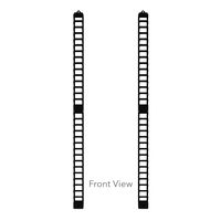 Atlantic Media Stix 4 Pack - Holds 60 CDs, Modern Space Saving Interlocking Design, Wall Mount in Espresso, PN62735674