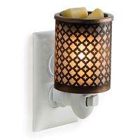 CANDLE WARMERS ETC Pluggable Fragrance Warmer- Decorative Plug-in for Warming Scented Candle Wax Melts and Tarts or Essential Oils, Moroccan