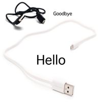 inStream Micro USB Cable Set Pack of 5 - Data Sync / Charge - White - 2 Year Warranty