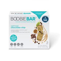 Boobie Bar - The Original Lactation Bar - Oatmeal Chocolate Chip - 6 Individually Wrapped Bars