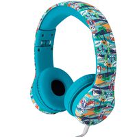 Snug Play+ Kids Headphones Volume Limiting and Audio Sharing Port (Beach)