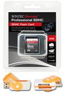 8GB Class 10 SDHC High Speed Memory Card For Canon EOS Rebel SL1 Camera. Perfect for high-speed continuous shooting and filming in HD. Comes with Hot Deals 4 Less All In One Swivel USB card reader and.