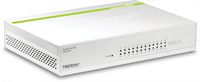 TRENDnet 24-Port Gigabit GREENnet Switch, QoS, 48 Gbps Switching Fabric, Fanless, Plug & Play, Half & Full Duplex, TEG-S24D