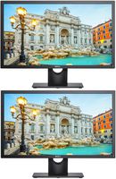 Dell E2417H 24 Inch FHD LED LCD Business Monitor 2-Pack - 16:9