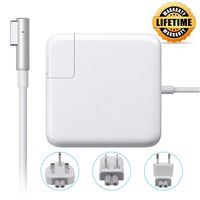 60W Compatible with MacBook Pro Charger, MacBook Air Charger, L-Tip Replacement Travel Plugs Bag, Magsafe 2 Magnetic L-Tip Power Adapter for Apple MacBook 13.3", 15" and 17 (Before Mid 2012 Models)