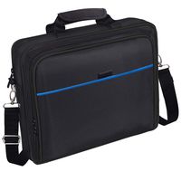 New Travel PS4 Case Multifunctional Waterproof PS4 Carrying Case Protective Shockproof PS4 Bag Handbag/Shoulder Bag for PS4 System and Accessories