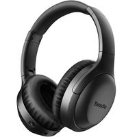 Active Noise Cancelling Headphones Bluetooth Headphones Wireless Headphones BesDio Over Ear Headphones with Quick Charge, Bluetooth 5.0, Mic, Deep Bass, 30H Playtime for Travel Work Cellphone