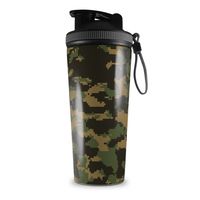 Skin Wrap Decal for IceShaker 2nd Gen 26oz WraptorCamo Digital Camo Timber (SHAKER NOT INCLUDED)