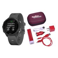 Garmin Forerunner 245 Slate Clever Training Power Bundle
