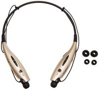 Chargeworx CX9014GD Wireless Bluetooth Earphone Headset Gold