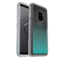 OtterBox SYMMETRY CLEAR SERIES Case for Samsung Galaxy S9 - Retail Packaging - ALOHA OMBRE (SILVER FLAKE/CLEAR/ALOHA OMBRE)