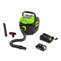 24V Cordless Wet/Dry Shop Vacuum, 2.0 Ah Battery Included BVU24211