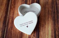 SHIPS FAST - Mother of the Groom Gift - Heart Box - Thank You for Raising the Man of My Dreams - Keepsake Box